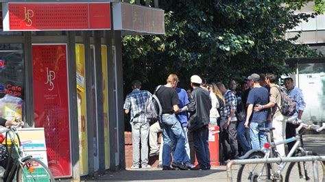 Kiosk Hamburg Bezirk Wandsbek .